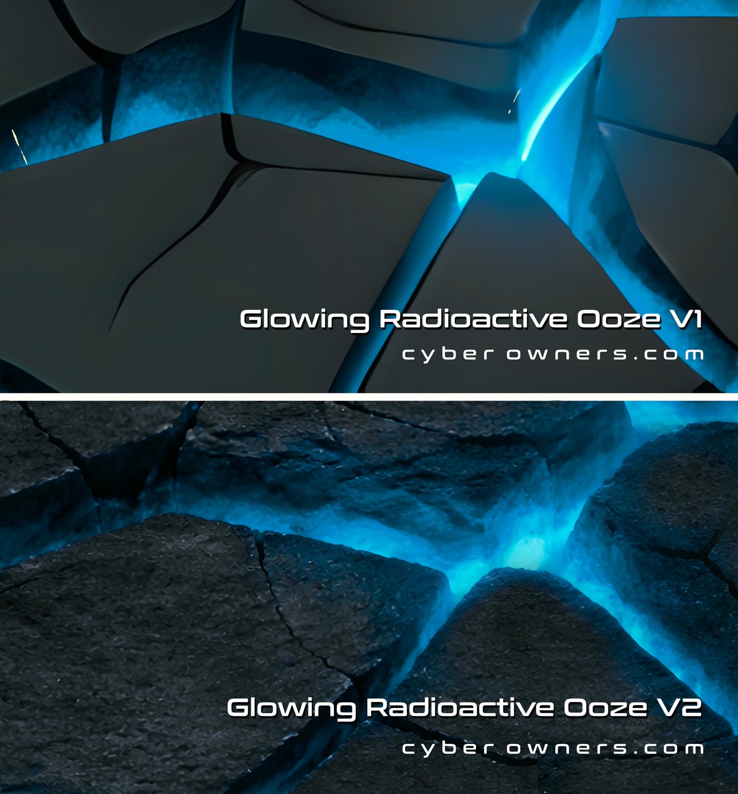 Glowing  Radioactive Ooze V2 Cybertruck wrap